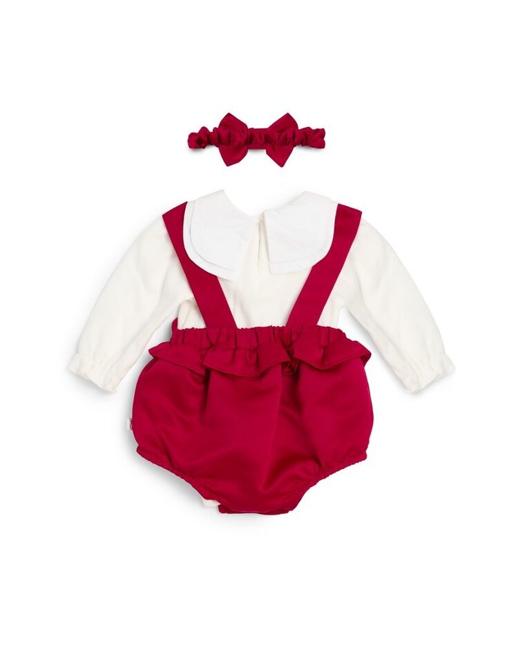Caramelo AW25 Bow Romper Set - 0315239