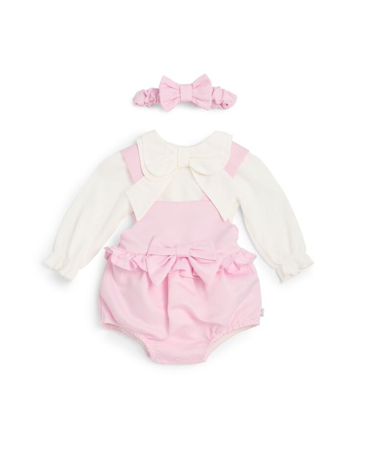 Caramelo AW25 Bow Romper Set - 0315239