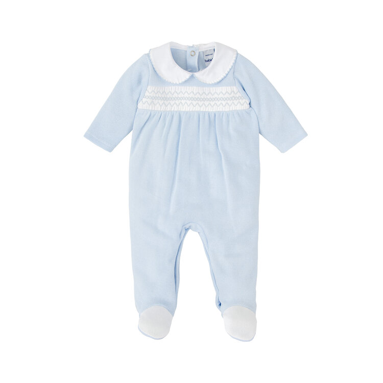 Babidu Babidu AW25 Smocked Babygrow - 10626