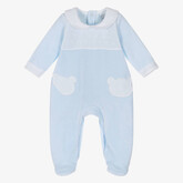 Babidu Babidu AW25 Velour Babygrow - 12906