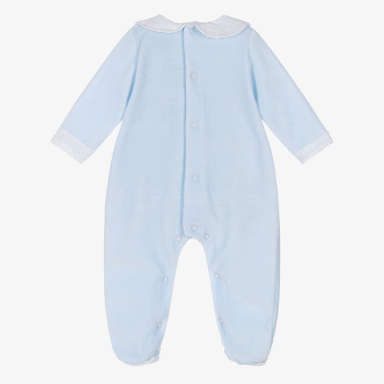 Babidu Babidu AW25 Velour Babygrow - 12906