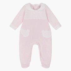Babidu Babidu AW25 Velour Babygrow - 12906