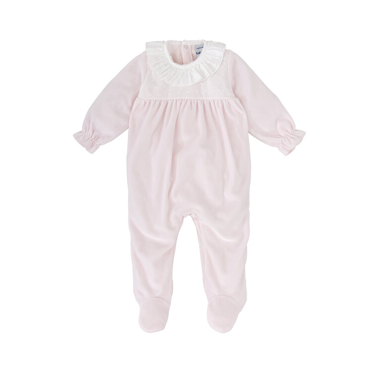 Babidu Babidu AW25 Velour Babygrow - 13906