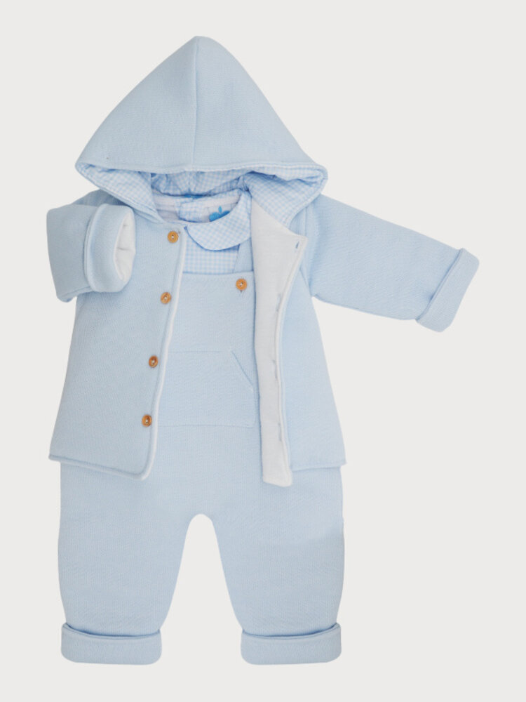 Sardon Sardon AW25 3 Piece Dungaree Set - 025CB-638