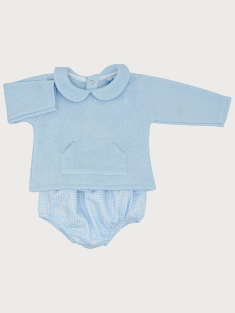 Sardon Sardon AW25 Gingham Pant Set - 025CB-639SB