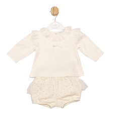 Mintini Mintini AW25 Top & Bloomer Set - MB6839