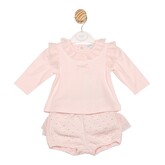 Mintini Mintini AW25 Top & Bloomer Set - MB6832