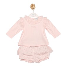 Mintini Mintini AW25 Top & Bloomer Set - MB6832