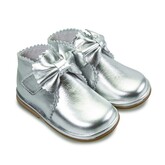 Borboleta Borboleta Sharon Silver Leather Boot - 1122