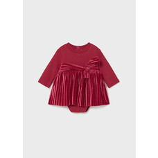 Mayoral Mayoral AW25 Pleated Baby Dress - 2812