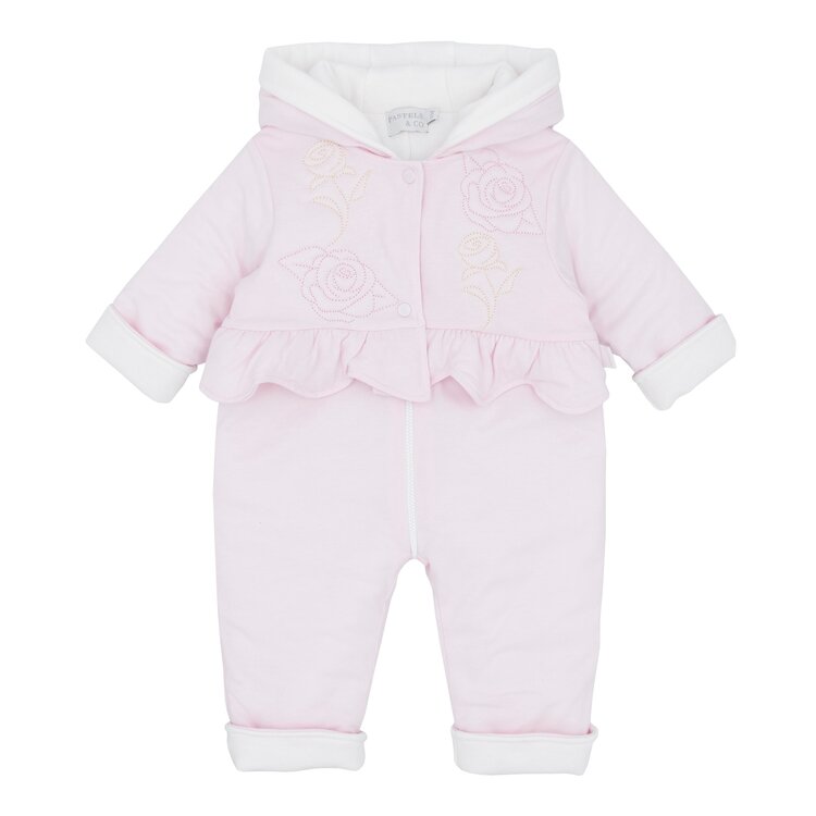 Pastels & Co Pastels & Co AW25 Lara Hooded Pramsuit - PA309G