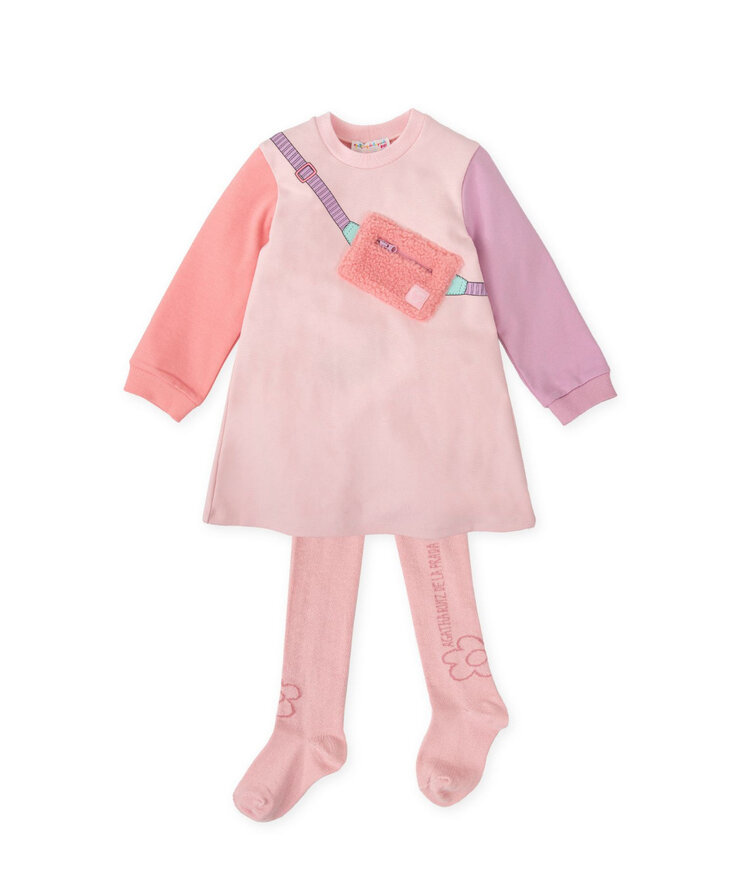 Agatha Ruiz de la Prada Agatha Ruiz de la Prada AW25 Dress & Tights - 8237