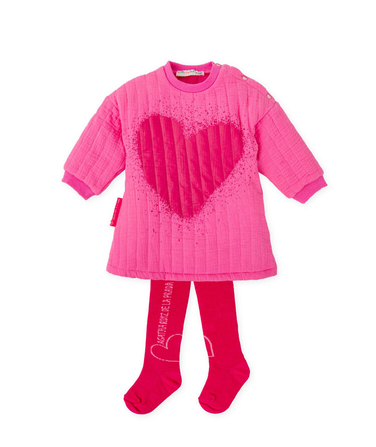 Agatha Ruiz de la Prada Agatha Ruiz de la Prada AW25 Dress & Tights - 8284