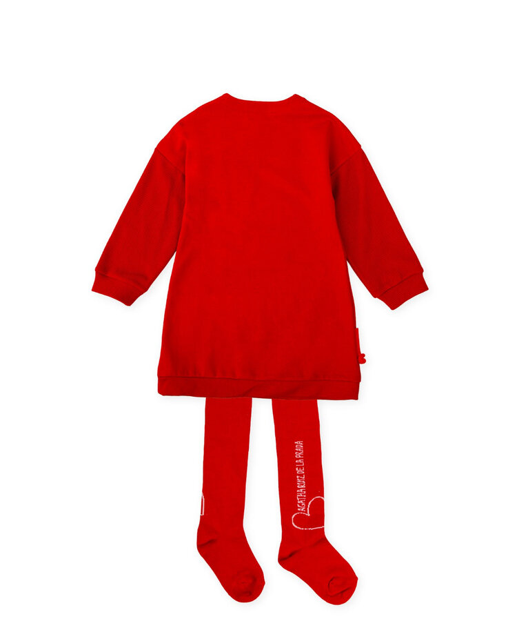 Agatha Ruiz de la Prada Agatha Ruiz de la Prada AW25 Dress & Tights - 8235