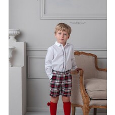 Rochy Rochy AW25 Boys Tartan Short Set - 26730