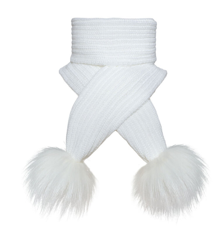 Pom Pom Envy Double Pom Scarf