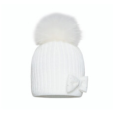 Pom Pom Envy Twinkle Bow Hat