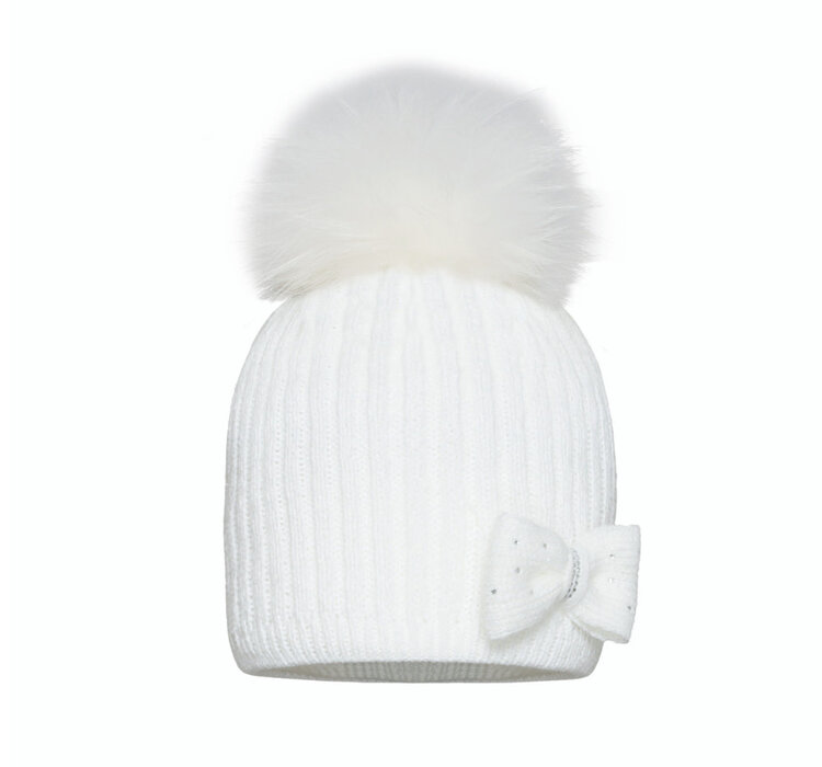 Pom Pom Envy Twinkle Bow Hat