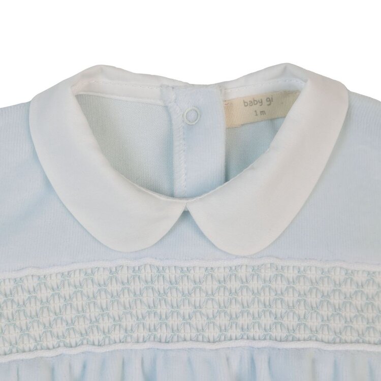 Baby Gi Baby Gi AW25 Velour Smocked Romper - BG46