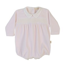 Baby Gi Baby Gi AW25 Velour Smocked Romper - BG46