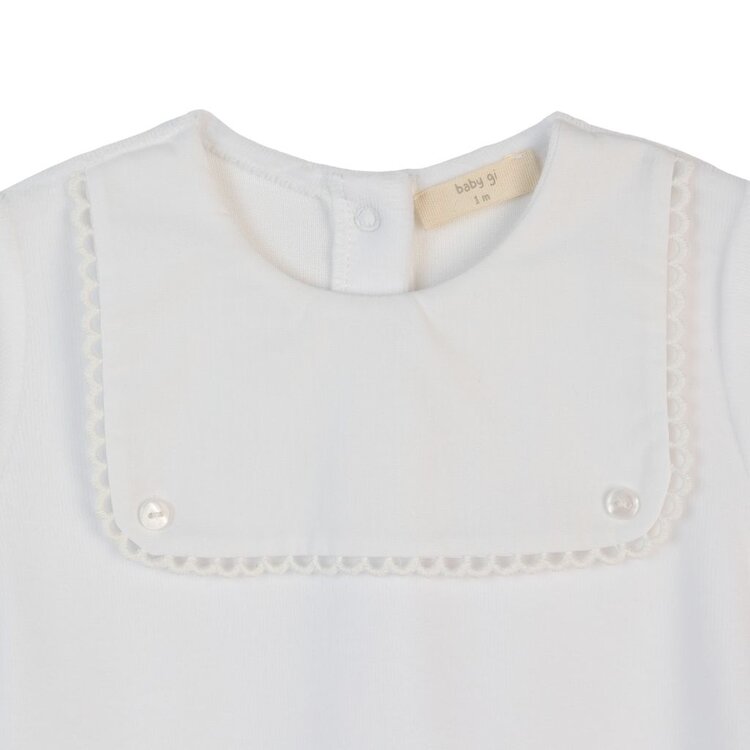 Baby Gi Baby Gi AW25 Velour Bib Babygrow - BG543