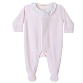 Baby Gi Baby Gi AW25 Frilly Angel Velour Babygrow - AG530G