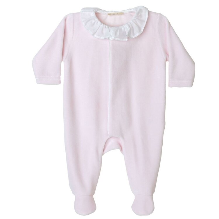 Baby Gi Baby Gi AW25 Frilly Angel Velour Babygrow - AG530G