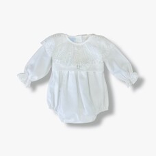 Artesania Granlei Artesania Granlei AW25 Frill Collar Romper - 225-110