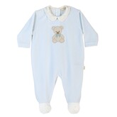 Baby Gi Baby Gi AW25 Velour Teddy Babygrow - TM50B