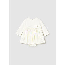 Mayoral Mayoral AW25 Pleated Baby Dress - 2812