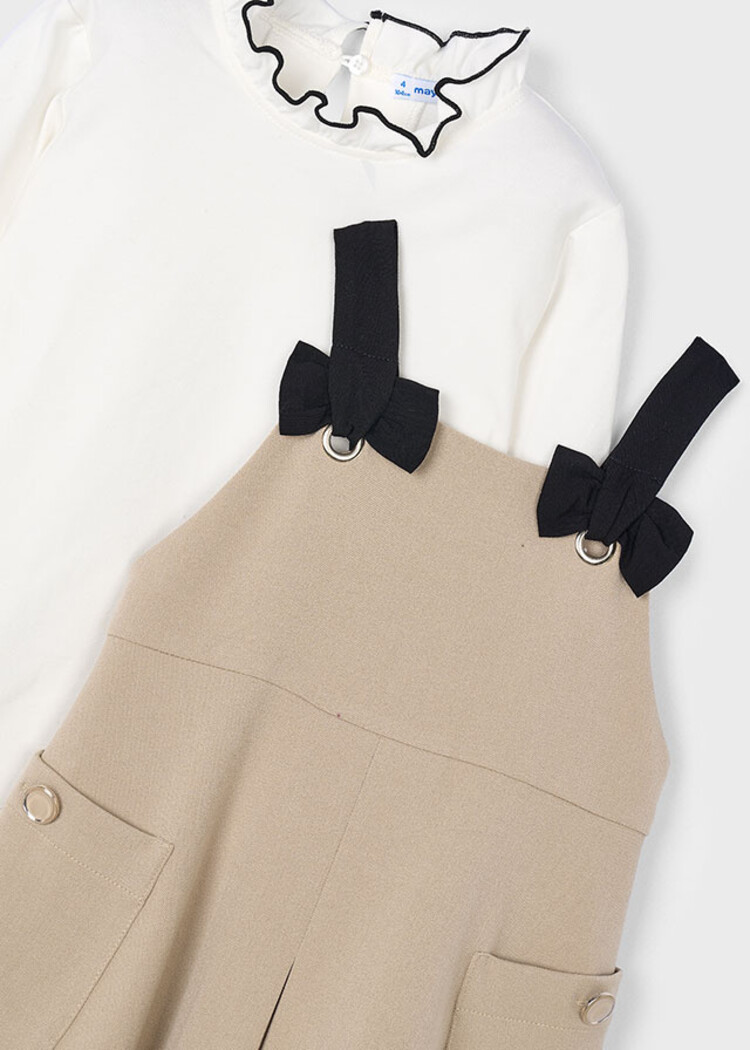 Mayoral Mayoral AW25 2 Piece Pinafore Dress - 4914
