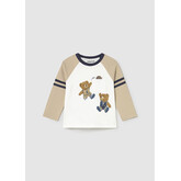 Mayoral Mayoral AW25 Bear Long Sleeve Top - 2059