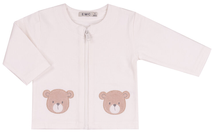 EMC EMC AW25 Bear Zip Cardigan - CE2200