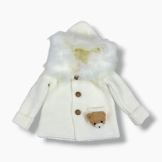 Meia Pata Meia Pata Fuzzy Bear Knitted Jacket 2059 AW24