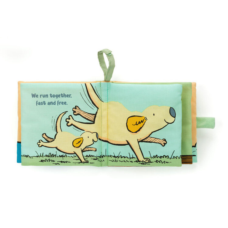 Jellycat Jellycat Daddy Loves Me Fabric Book