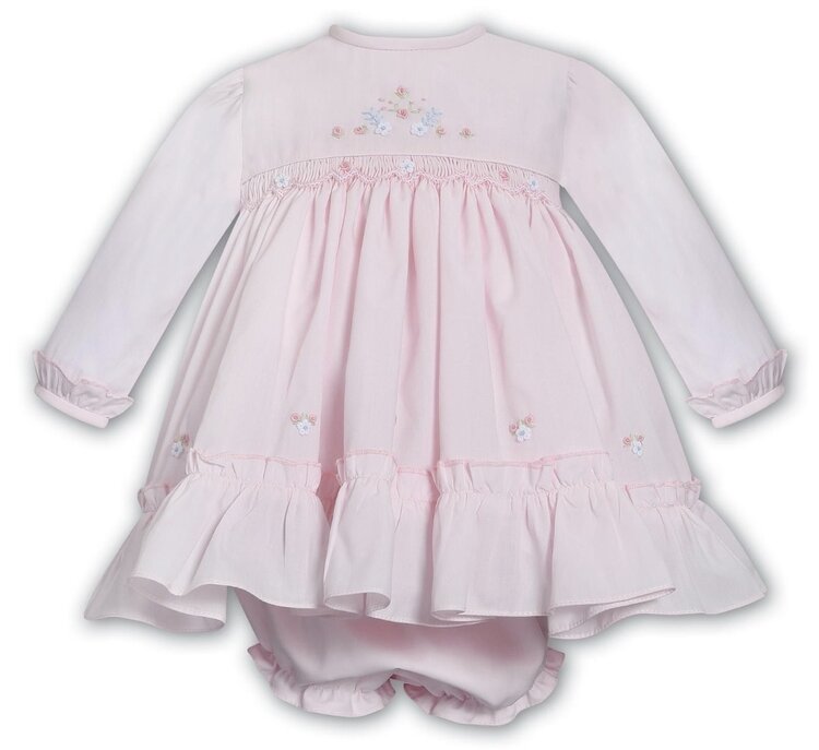 Sarah Louise Sarah Louise Smock Dress and Pants 013693