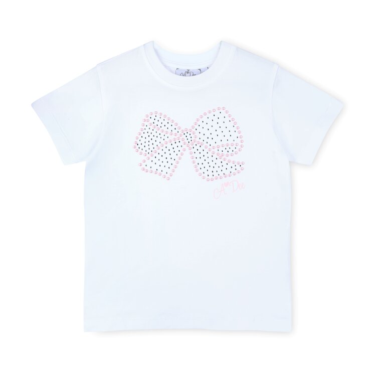 ADee A*Dee SS26 Rose Diamante Bow Skort Set