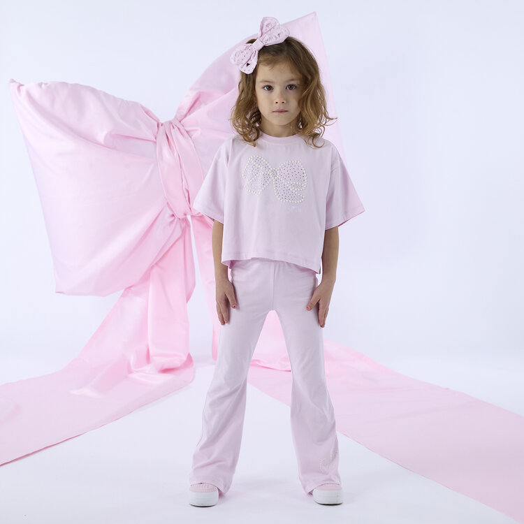 ADee A*Dee SS26 Samantha Pearl Bow Flare Set