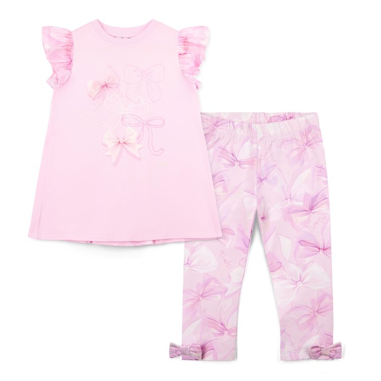 ADee A*Dee SS26 Ria Bow Print Legging Set