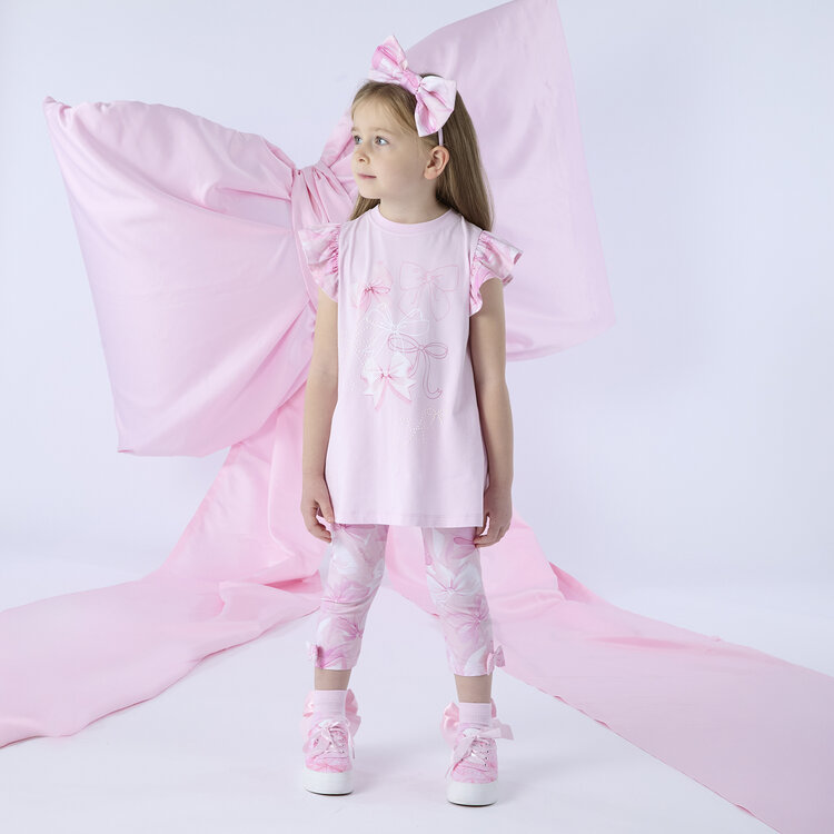 ADee A*Dee SS26 Ria Bow Print Legging Set