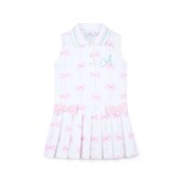 ADee A*Dee SS26 Raven Bow and Stripe Tennis Dress