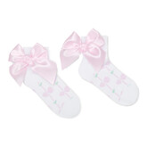 ADee A*Dee SS26 Rowan Bows & Stripes Ankle Sock