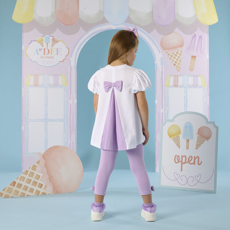 ADee A*Dee SS26 Skyler Ice Cream Cart Legging Set