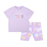 ADee A*Dee SS26 Sophia Ice Cream Cycle Short Set