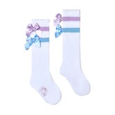 ADee A*Dee SS26 Saint Knee High Bow Socks
