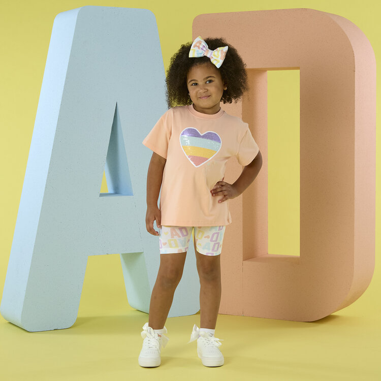 ADee A*Dee SS26 Saz Initial Print Cycle Short Set