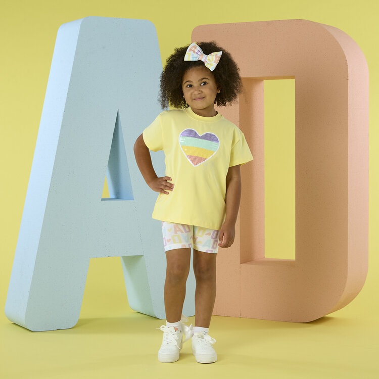 ADee A*Dee SS26 Saz Initial Print Cycle Short Set