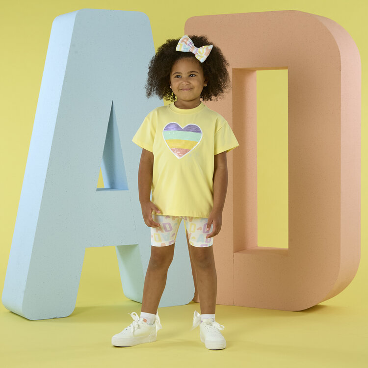 ADee A*Dee SS26 Saz Initial Print Cycle Short Set