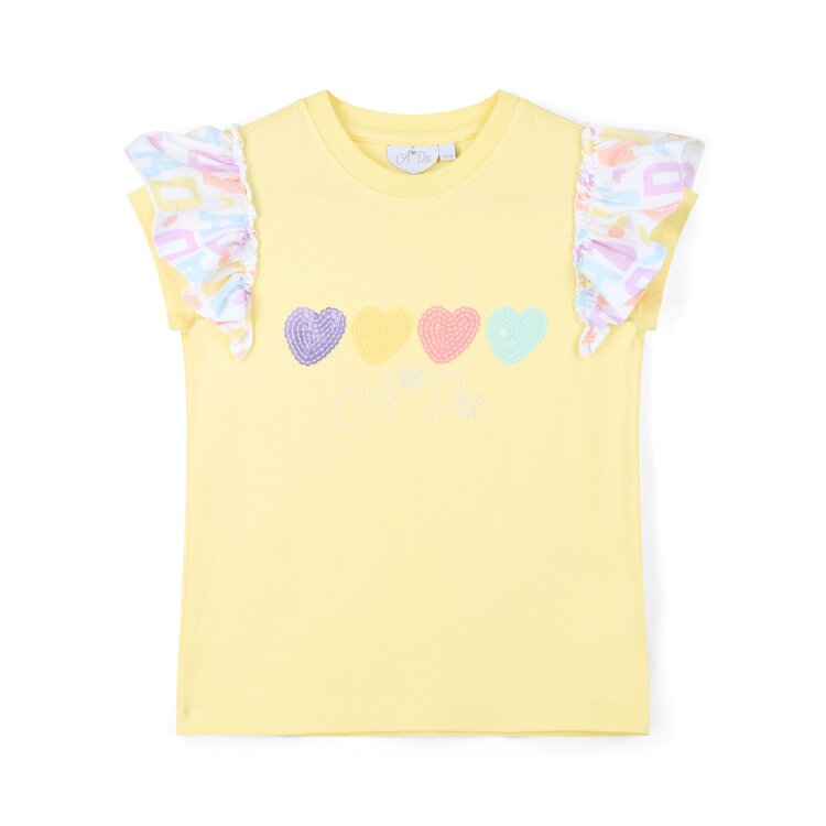 ADee A*Dee SS26 Sienna Initial Print Short Set