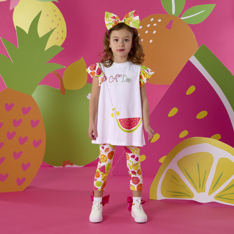 ADee A*Dee SS26 True Tutti Frutti Handbag Legging Set